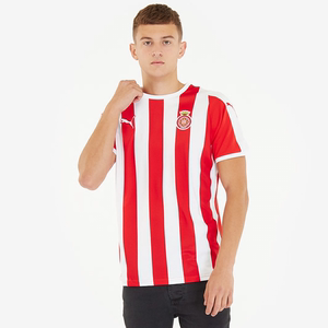 日落正品赫罗纳2019/20赛季球迷版主场速干短袖队服球衣762897-01