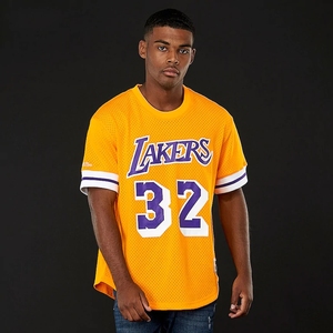 【日落】mitchell&ness 魔术师 约翰逊32号球衣 ba85lh-lal-d-cwh