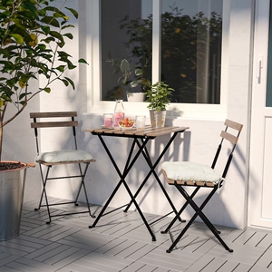 【特价】户外铁艺折叠餐桌椅花园阳台奶茶店咖啡店休闲桌椅