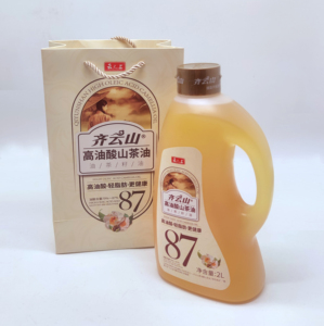 齐云山高纯山茶油茶籽油2升大瓶装家庭炒菜油送礼茶油木子油特产