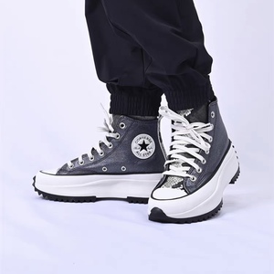 006人付款淘宝converse匡威jw联名run star厚底松糕鞋高帮帆布鞋女