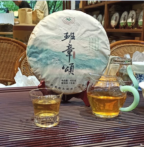 勐海茶区 班章颂2006年普洱茶生茶饼茶气重 霸道 浓烈400克饼