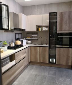 欧派橱柜定制厨房橱柜整体厨房石英石台面多功能橱柜爱家板订金