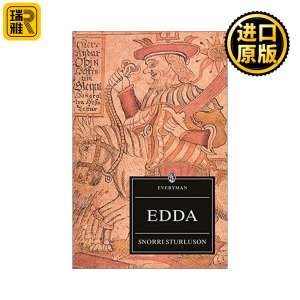 英文原版 Edda 埃达 诗歌 Snorri Sturluson