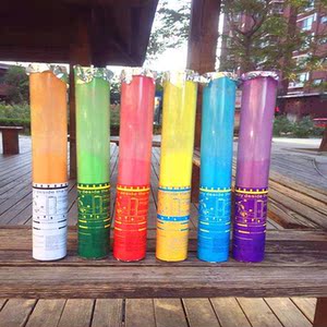 大烟雾棒彩色彩色烟雾化器 一次性彩色烟棒 抖音神器创意彩烟拍照