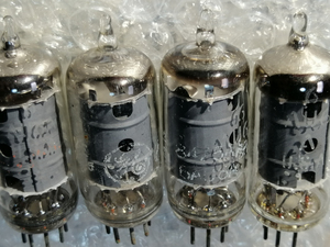 美国ge黑屏园环6au6电子管直代ef94 8136 cv2524 6dk6 6j4