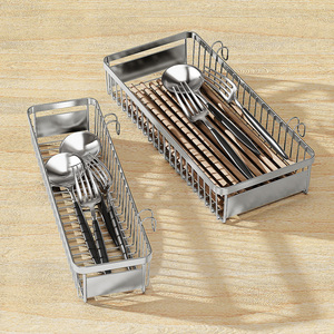 筷子架消毒柜筷笼筷子筒筷子盒304不锈钢 厨房刀叉餐具收纳置物架