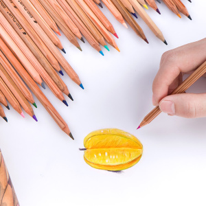 九月优品学生填色绘画用彩色铅笔多色画画笔幼儿园美术用素描专业