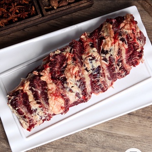 当天新鲜现宰散养黄牛肉雪花肉吊龙500g长期供货火锅店餐馆烤肉店