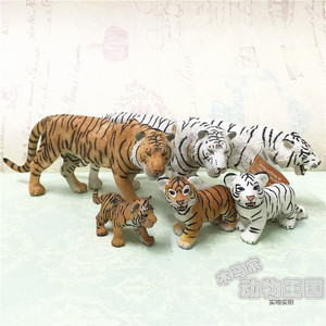 PAPO 老虎 safari 孟加拉虎 白虎 小老虎 咆哮虎正版动物模型玩具