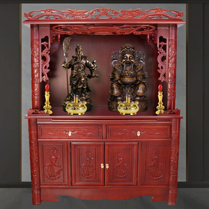 关公招财关二爷关羽神像店铺家用客厅供奉落地供桌套餐大号武财神