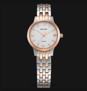 bowdor宝舵手表石英表女士防水超薄钢带休闲 99013l-vrsr