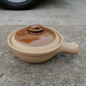 土砂锅单柄煲仔饭砂锅传统原味土锅土窑砂锅粉沙锅粥煲耐高温瓦煲