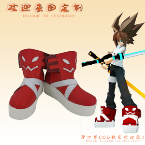 凹凸世界安迷修cos鞋定做0511动漫游戏人物cosplay鞋来图还原定制