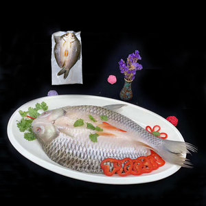 马来西亚忘不了鱼开背净膛腌制苏丹鱼清蒸乡厨酒席特色菜快手菜