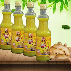 越前浓缩生姜汁460ml调味料食用新鲜味浓农家小黄姜老姜汁满4包邮
