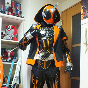 假面骑士皮套ghost可穿戴全身盔甲头盔摆件diy手工eva模型cos道具