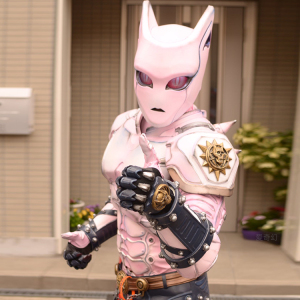 jojo杀手皇后1:1可穿戴头盔摆件全身盔甲手工eva模型道具cos服装