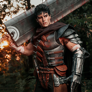 格斯剑风传奇黑衣剑士1:1可穿戴头盔摆件全身盔甲eva模型道具cos