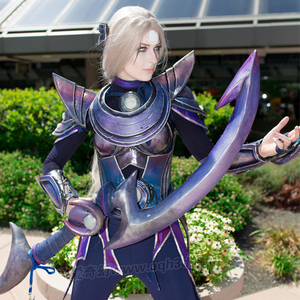 戴安娜皎月女神全身盔甲可穿戴英雄的联盟cos服装武器eva模型道具