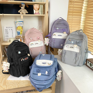 初中书包多夹层