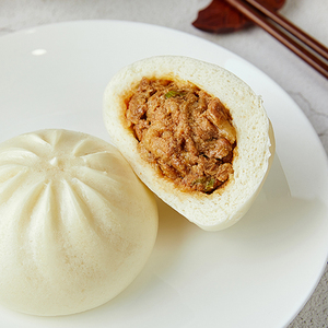 膳博士黑猪鲜肉大包子肉包儿童早餐速食懒人食品菜速冻早点半成品