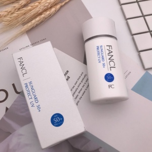 fancl芳珂物理防嗮霜防水无添加隔离霜60ml