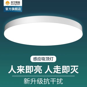 led声光控灯走廊过道楼梯雷达人体感应吸顶灯红外线入户门玄关383