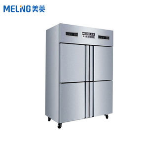 李言安淘宝meiling/美菱 bcd-220dt冰柜家商用小型冷藏冷冻双温冷柜