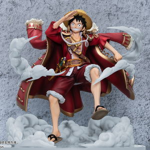 万代海贼王手办成品 bnfigure 航海王启航 路飞 新世界