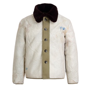 坦克羊皮棉内胆套装 防寒保暖羊毛皮袄 装甲兵皮棉内胆