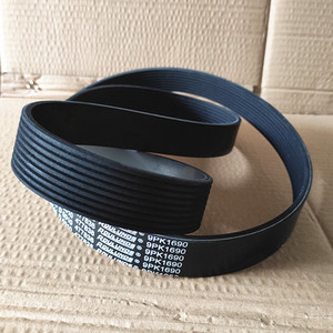 原装东风天龙天锦发动机皮带雷诺空调风扇带发电机橡胶带9pk1690