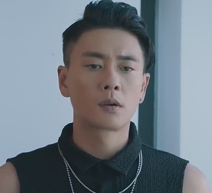 飞虎之潜行极战毒黄宗泽高家朗同款无袖棉麻免烫衬衫黑色泡泡衫