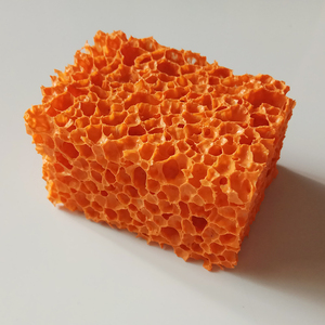 特效化妆伤效海绵进口橘色大孔眼擦伤淤青纹理肤蜡制作戳胡茬海绵