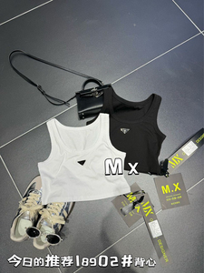 MX18902欧货白色超短款背心吊带女弹性打底单穿内搭度假风T恤上衣