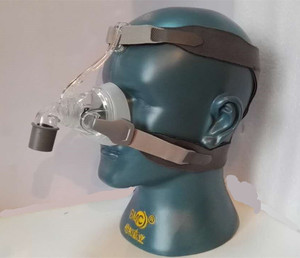 鱼跃呼吸机鼻罩家用无创睡眠止鼾器通用面罩硅胶配件