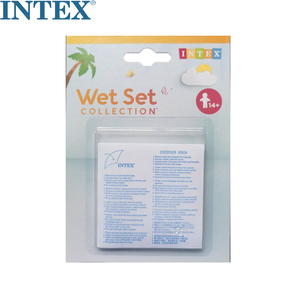 原装正品INTEX充气床垫船玩具游泳池专用修补片PVC不干胶贴片6片