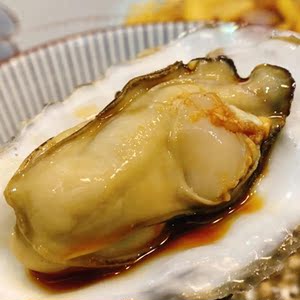 乳山生蚝4.5斤牡蛎海鲜肉嫩有嚼劲蒜蓉饱满铺上隔水蒸开后2-3分钟