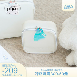 gelato pique春夏女收纳包北极熊方形零钱包便携PWGB232690