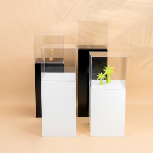 玻璃亚克力展厅展台展示台展柜展示柜烤漆古董艺术品柜珠宝防尘罩