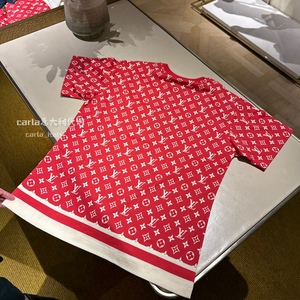 lv/路易威登 23早春新款 1ab7hy女士圆领t恤 意大利代购