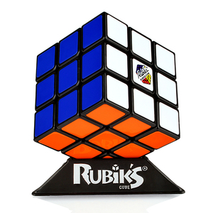 rubiks正版鲁比克方块 3阶魔方标准版57mm入门益智解谜玩具带底座