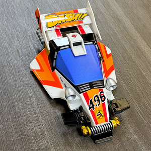 四驱车喷漆车壳 四驱小子天皇巨星496 皇帝号还原动画成品 无贴纸