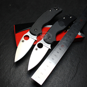 美国spyderco蜘蛛c123sage贤者s30v高硬度高锋利粉末钢edc小折刀