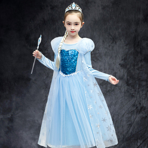 艾莎公主图案衣服