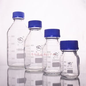 蓝盖试剂瓶1L2L3L5L10L20L高硼硅玻璃瓶可高温高压灭菌25/50/100