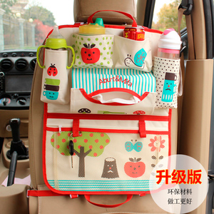 韩版汽车椅背袋车用置物袋车载收纳袋多功能杂物挂袋奶瓶保温袋