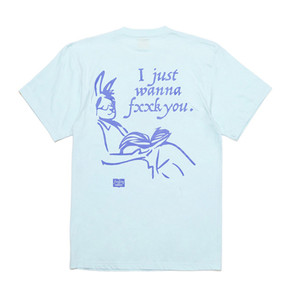 fr2 suck tee 脏话字母印花 兔子男女情侣休闲百搭t恤短袖 21ss