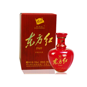 剑南春东方红1949珍藏级小酒46度100ml礼盒装包装 收藏送礼