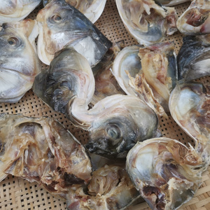 咸鱼头花鲢鱼头白鲢鱼头淡水鱼大别山农家手工腌制水腊草鱼头干货